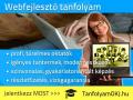 WEBFEJLESZT≈ê tanfolyam Budapesten , tanfolyamokj@gmail.com , 